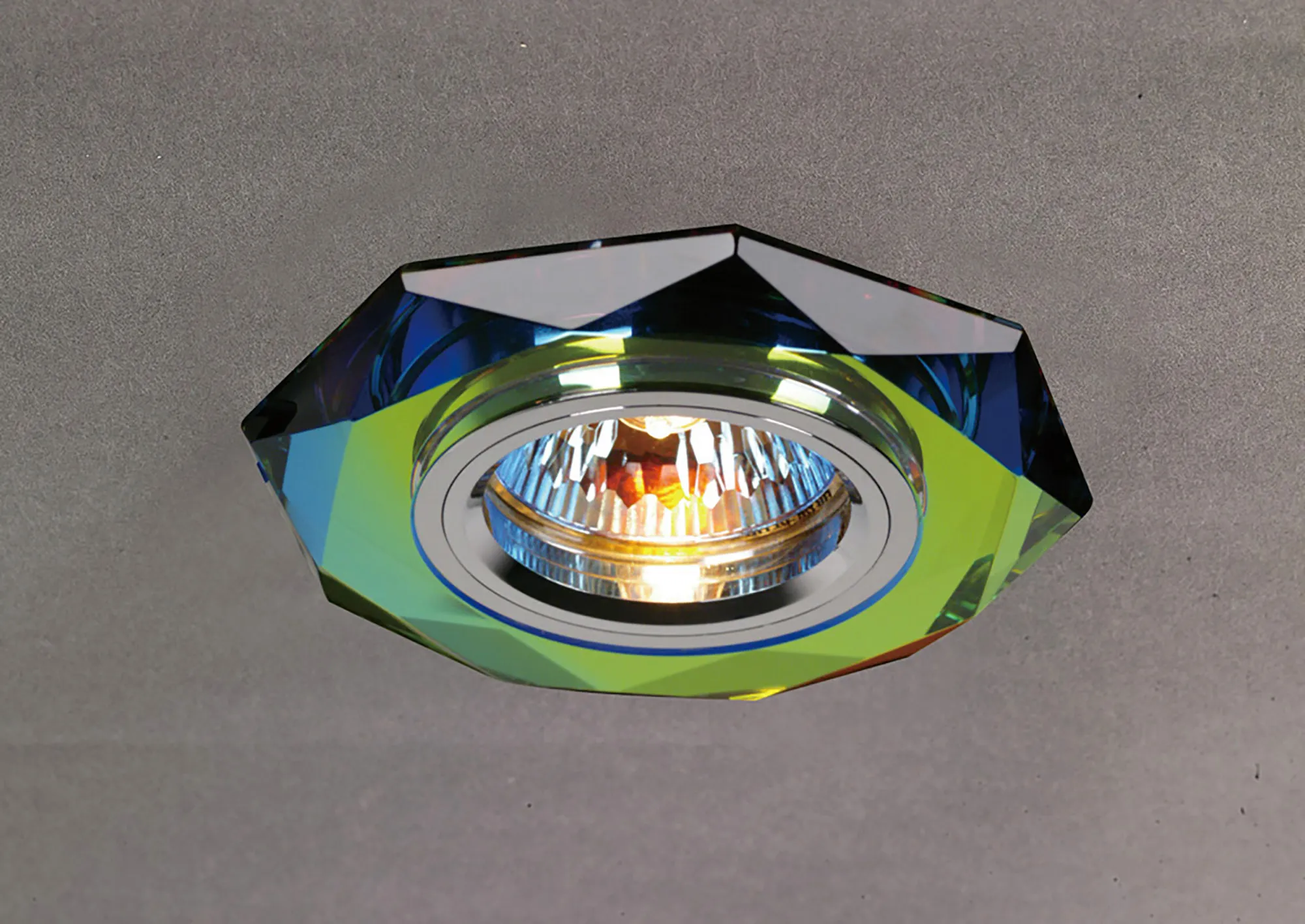 IL30814MC  Crystal Downlight Octagonal Rim Only Spectrum